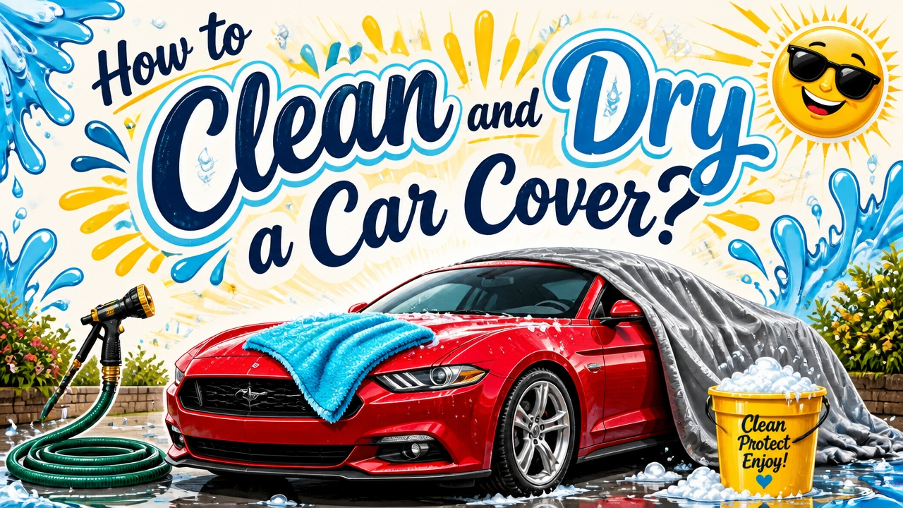 How to Clean and Dry a Car Cover?