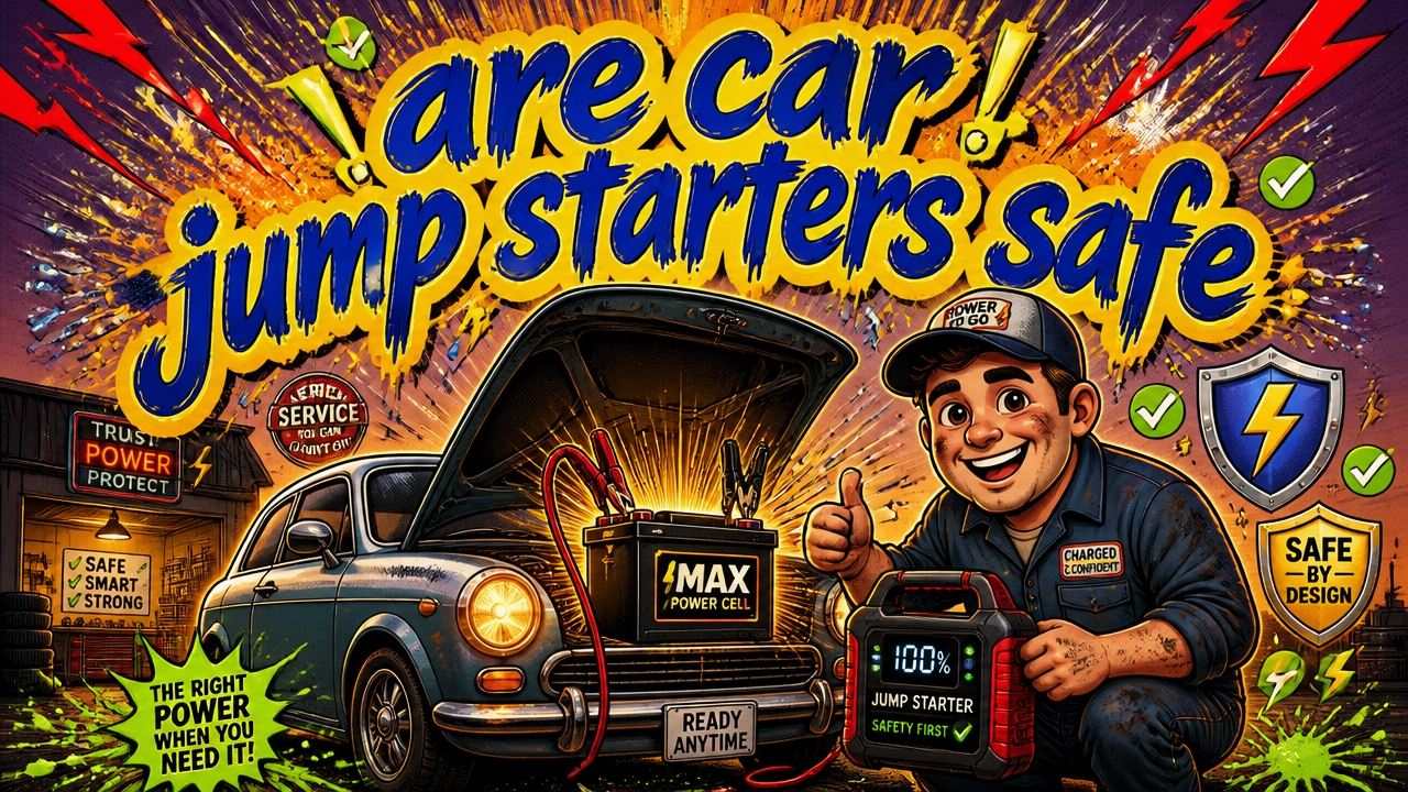 Are Car Jump Starters Safe?