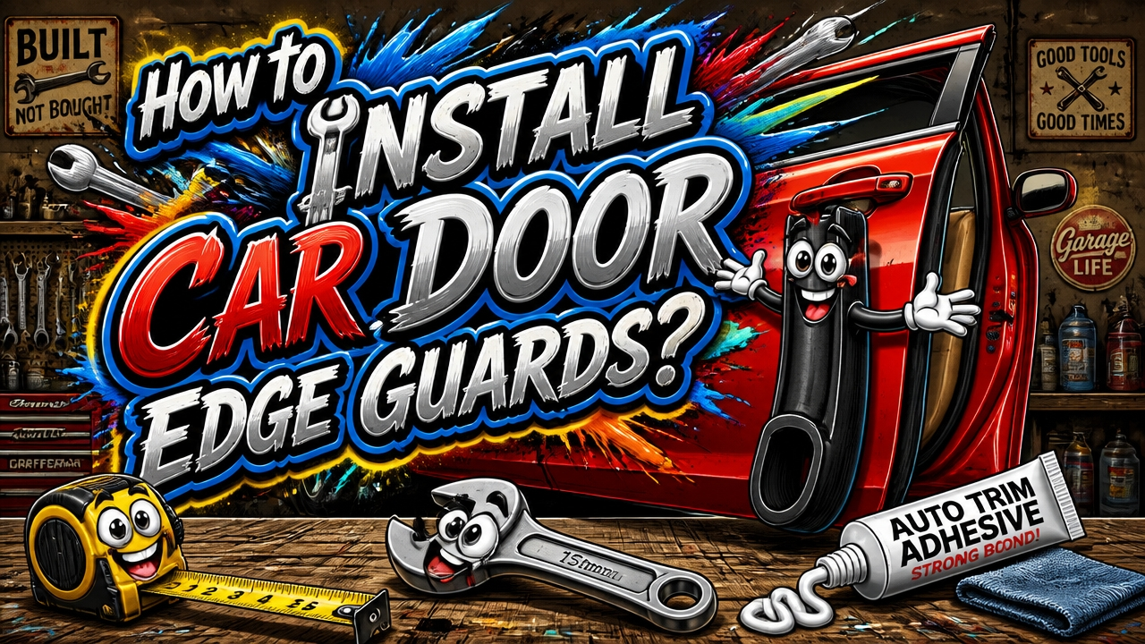 How to Install Car Door Edge Guards?