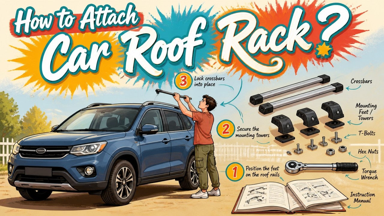 How to Attach Car Roof Rack?