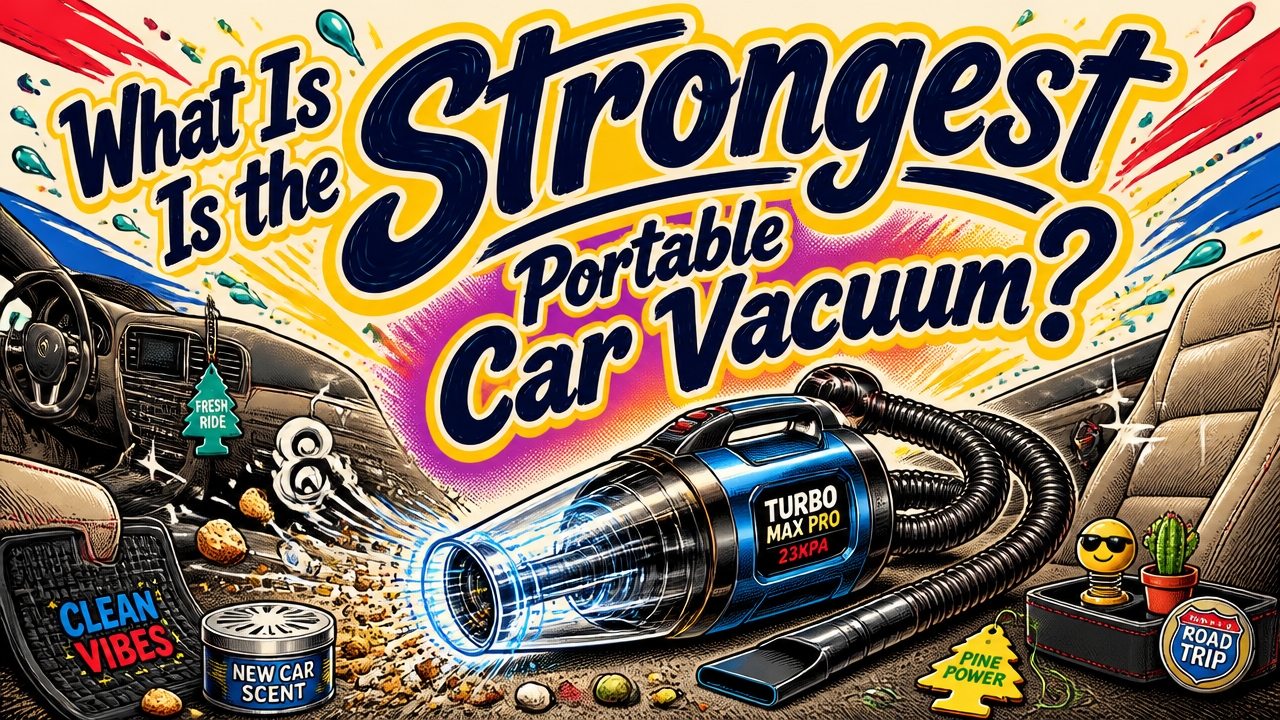 What is the Strongest Portable Car Vacuum?