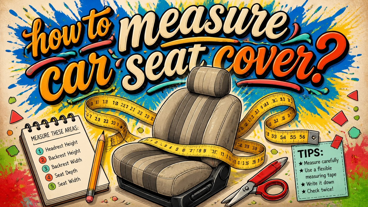How to Measure Car Seat Cover?